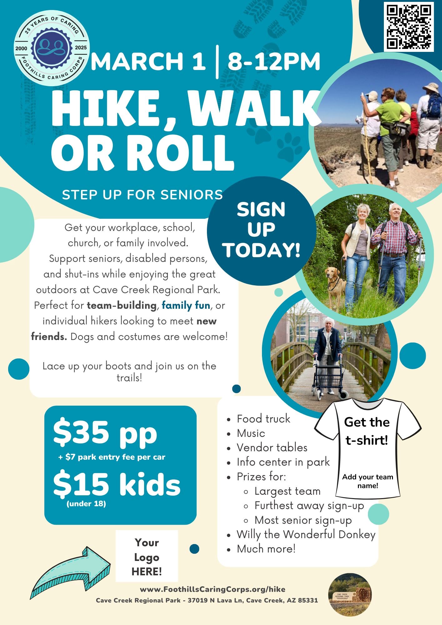 Hike Walk or Roll 2025