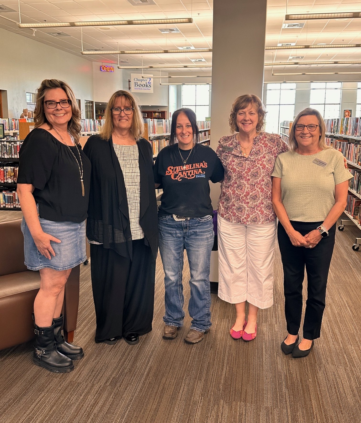 Community partners desert foothills library and stumblina's cantina