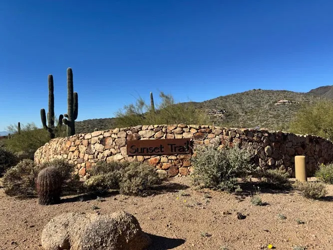 Desert Mountain Sunset Trail Village